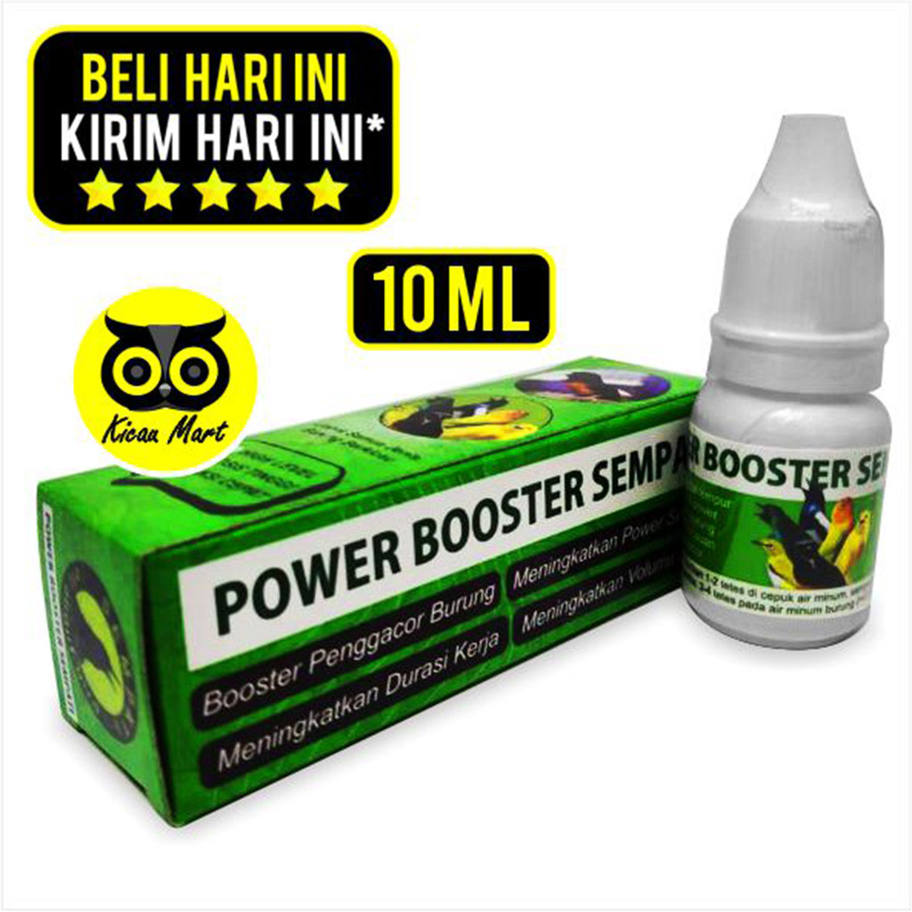 KICAU MART VITAMIN LOMBA KONTES OBAT PENGGACOR BURUNG MURAI PLECI POWER BOOSTER SEMPATI GACOR FIGHTE