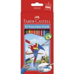 

Faber-Castell Watercolour Pencils 12L - Pensil Warna Panjang