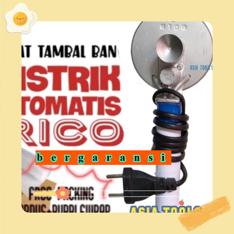 Pemanas Alat Tambal Ban Listrik OTOMATIS ORI RICO / HOT PRESS / Alat Tambal Ban ELEKTRIK