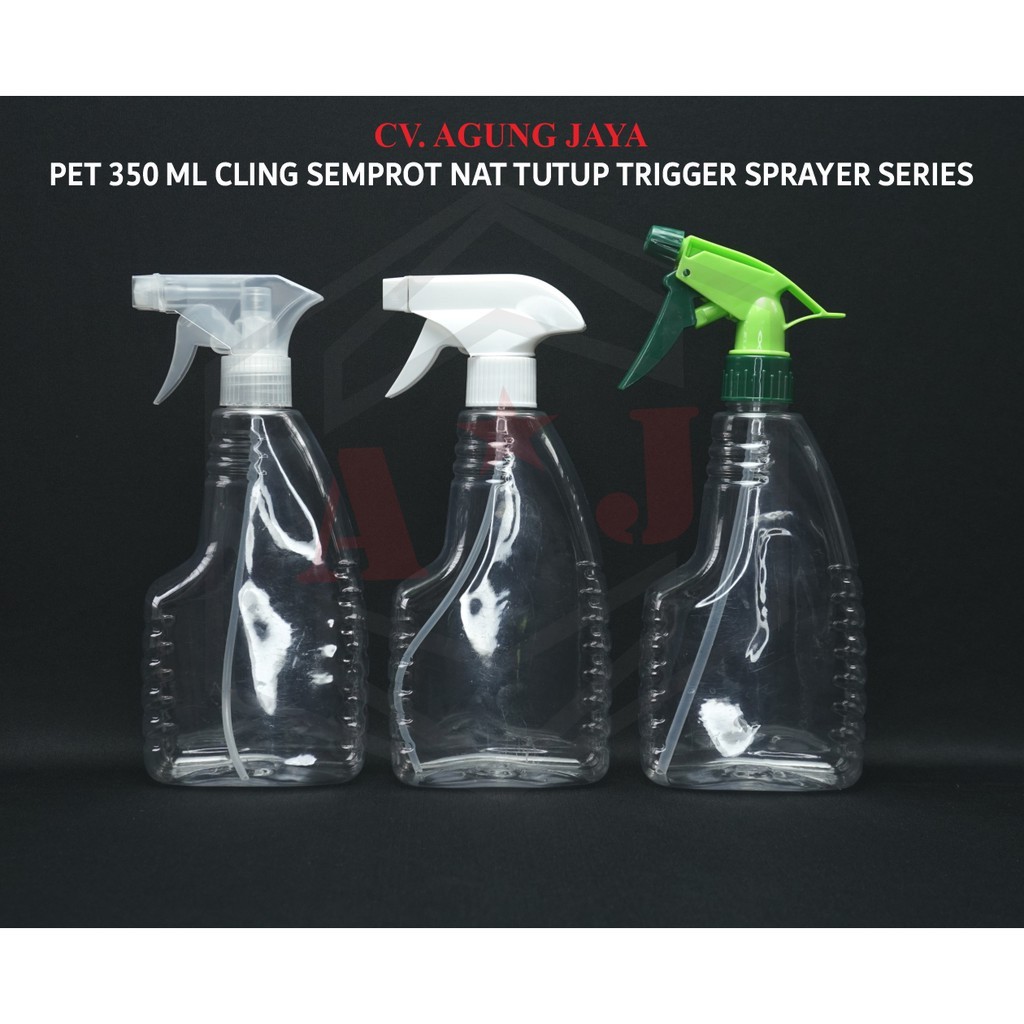 Botol 350 ml Cling Triger Sprayer /Botol Pembersih Kaca/Botol Cling