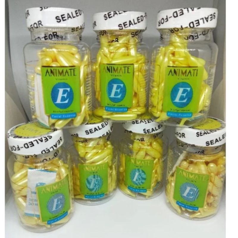 [ORIGINAL] ANIMATE SERUM VITAMIN E FACIAL ESSENCE ● SERUM ANIMATE VITAMIN E MEMUTIHKAN WAJAH GLOWING