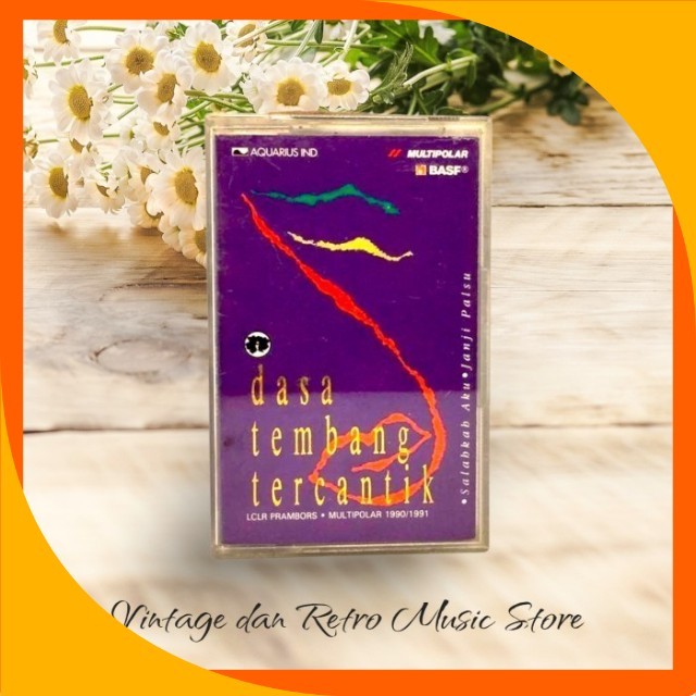 kaset Pita Dasa Tembang Tercantik 1990-1991