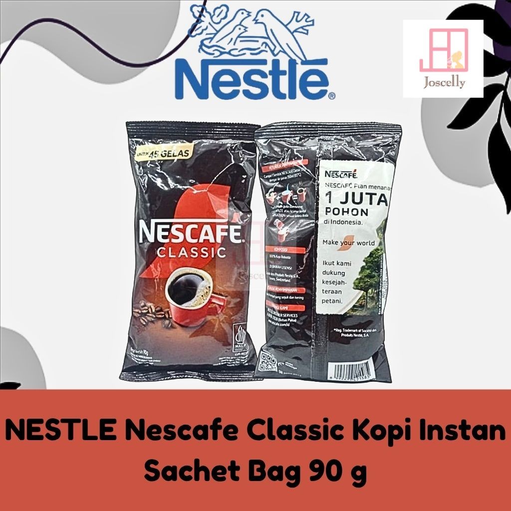 

JOSCELLY.ID NESTLE Nescafe Classic Kopi Instan Sachet Bag