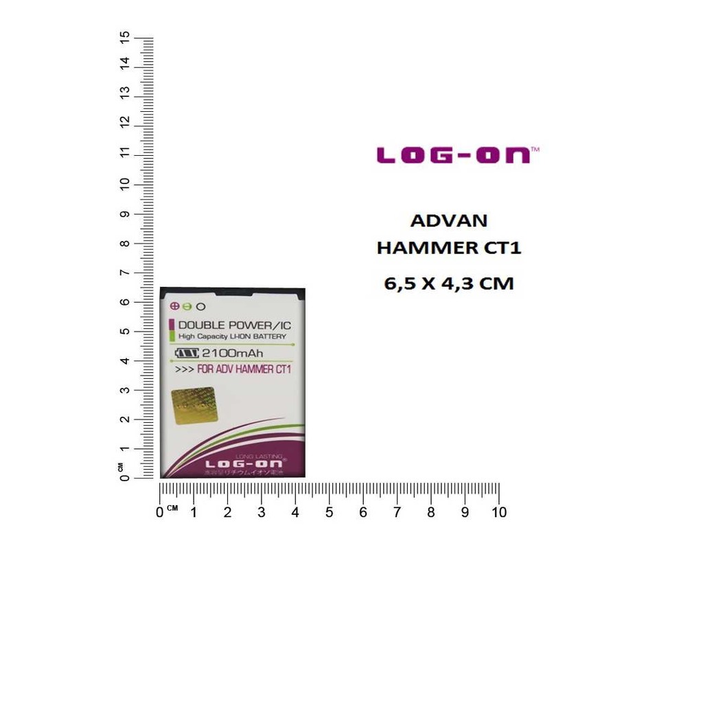 BATERAI LOGON ADVAN HAMMER CT1