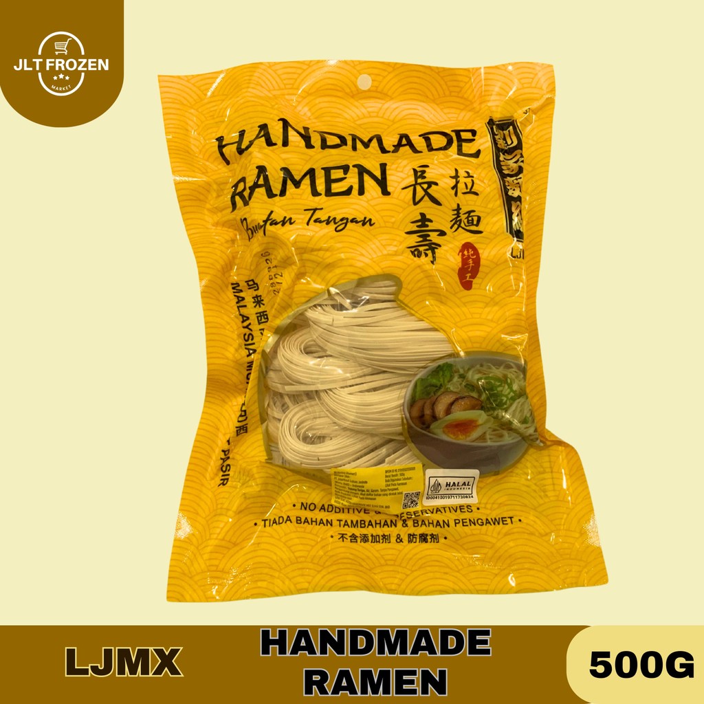 

LJMX HANDMADE RAMEN 500G / Handmade Ramen / Ramen Mie Buatan Tangan / Ramen Handmade