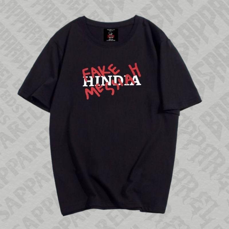 T-SHIRT BAND HINDIA FAKE MESSIAH