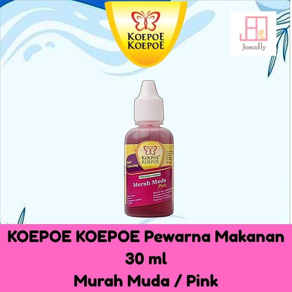 

JOSCELLY.ID KOEPOE KOEPOE Pewarna Makanan Murah Muda / Pink
