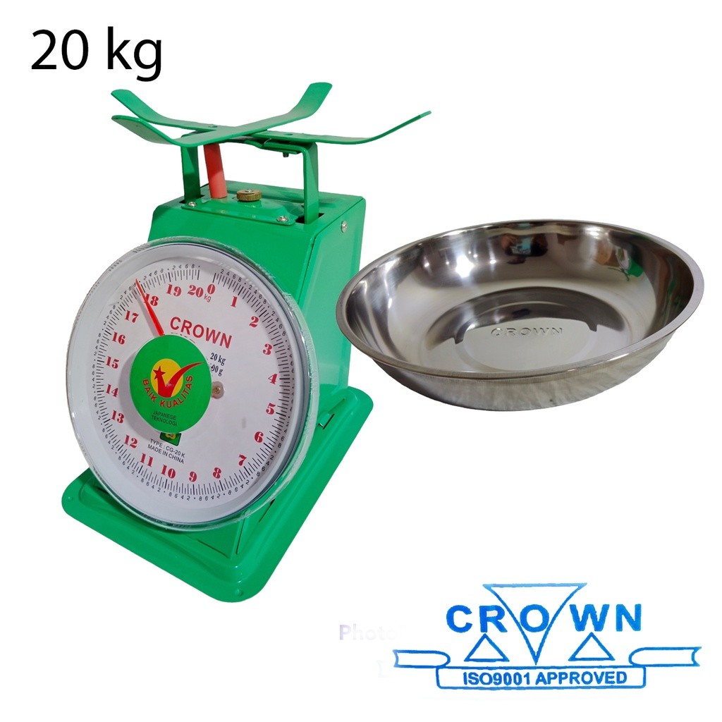 KOWASHOP Timbangan Jarum Timbangan Buah Timbangan Laundry Timbangan Duduk Timbangan Sayur 5kg 10kg 1