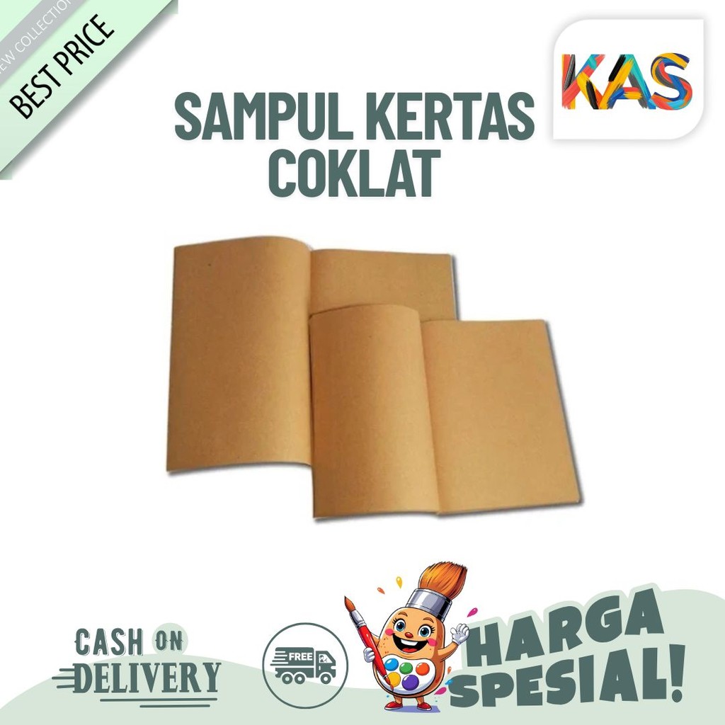 

Sampul Kertas Coklat Kraft Polos Ukuran Boxy - Per Pak Isi 25 Lembar