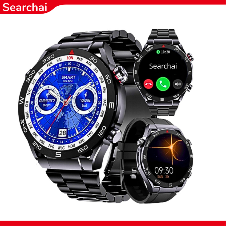 DT NO.1 Smartwatch DT Ultra Mate Original 1.5inch Bluetooth Call 100+ Sports Modes Smartwatch Men Ja