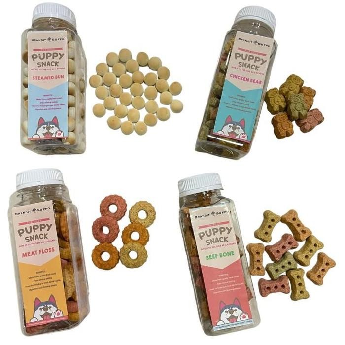 

snack kalsium anjing treat cemilan doggy dog snack biskuit biscuit - Chicken Bear