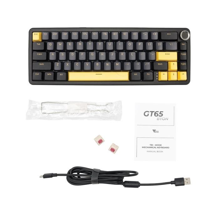 Vortex series GT65 BYON Multiconnection Gasket Mount KNOB Mechanical Keyboard Vortexseries GT-65 / V