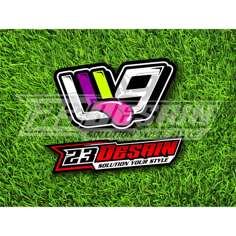 STIKER W9 STYLE STICKER GL W9 STYLE WS3
