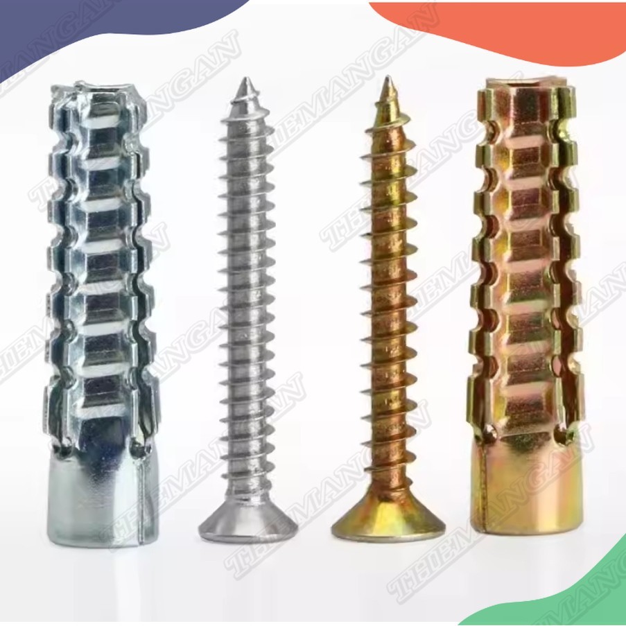 Obral..  fisher+sekrup Angkur Tembok Sekrup M6 Tembok Sekrup Dinding - New