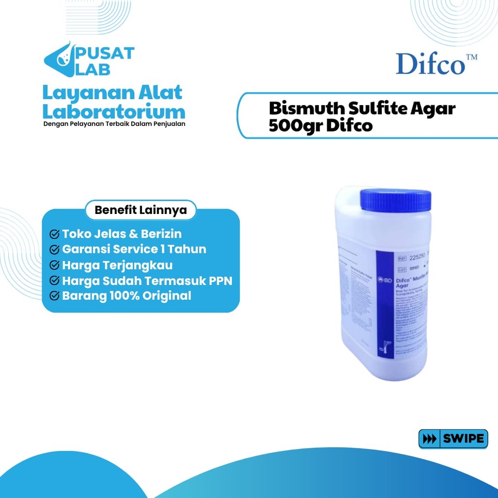 Bismuth Sulfite Agar 500gr Difco