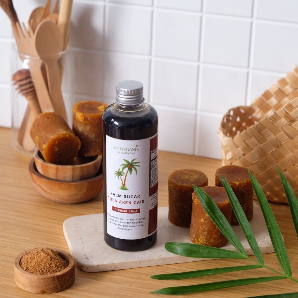 

My Organik Gula Aren Cair 250ml Premium Organik Hight quality Palm Sugar