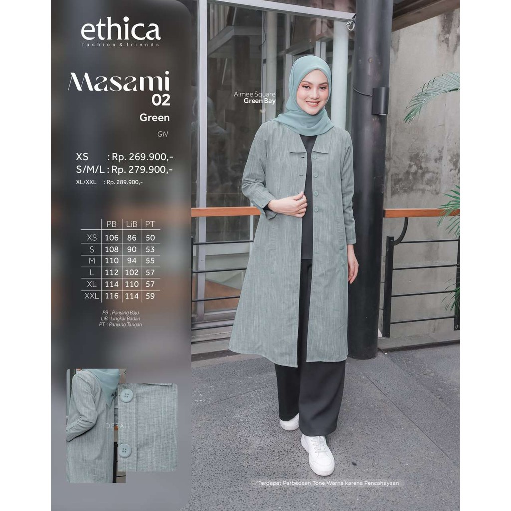 ETHICA TUNIC MASAMI 02 GREEN