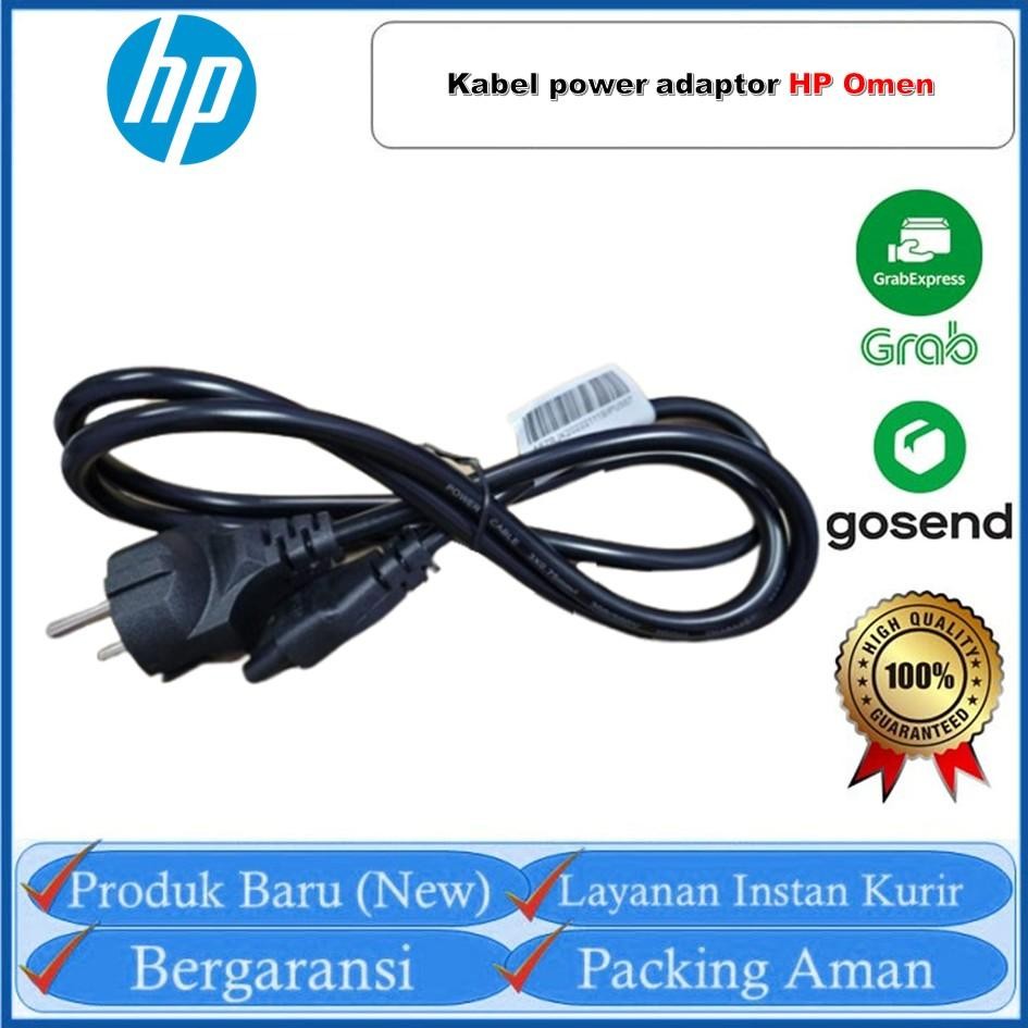 Kabel power adaptor HP Omen 15 Omen 16 Omen 17 3 lubang Terbaru