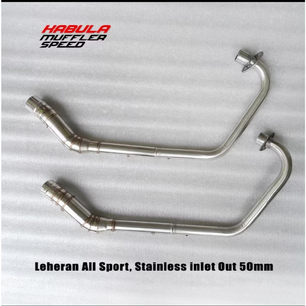 Leher pipa knalpot helder Vixion r15 xabre cbr150 newcb mx FU sonic nmax GL tiger cbr lokal cb 150 x