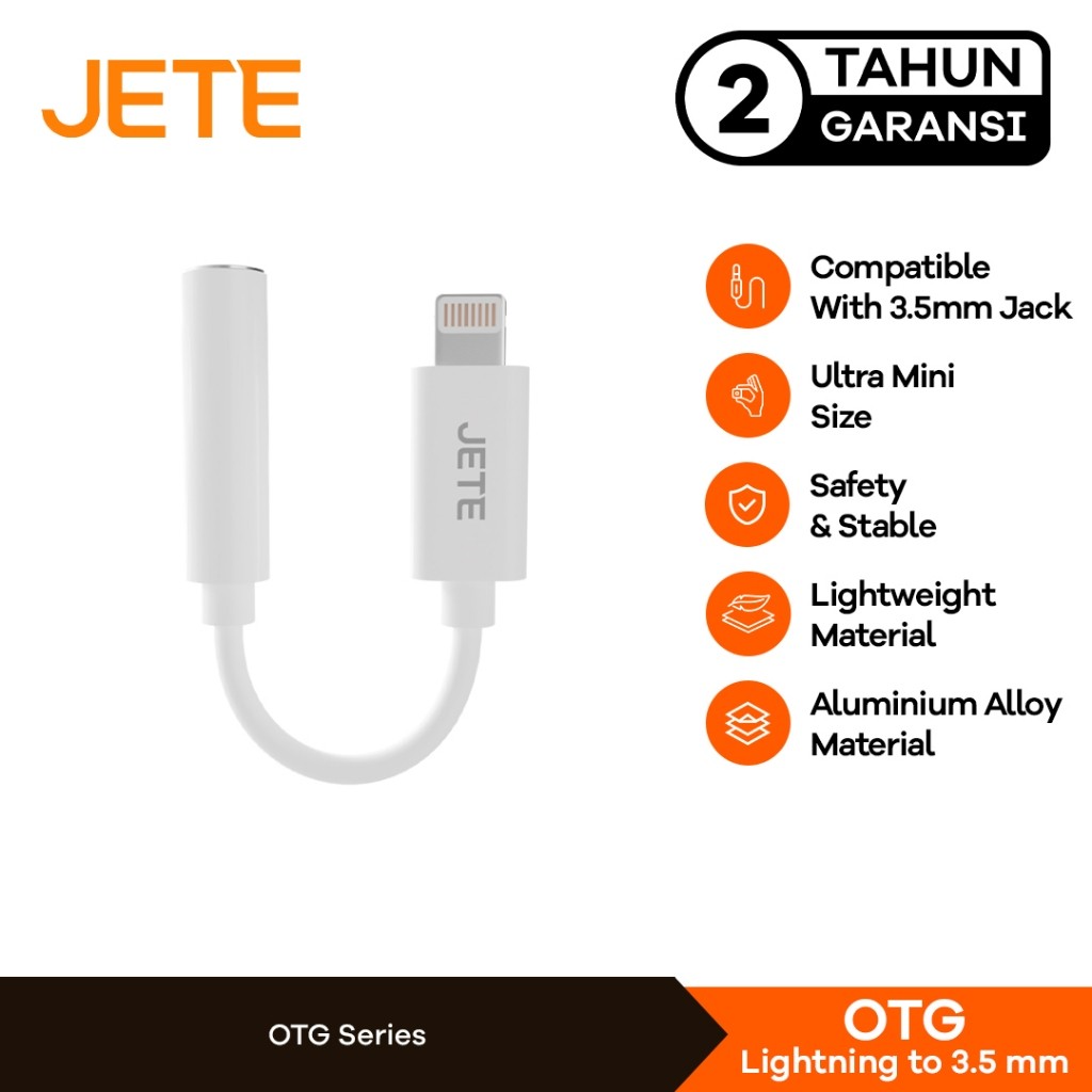 OTG Iphone Lightning to Audio - Kabel Adaptor OTG