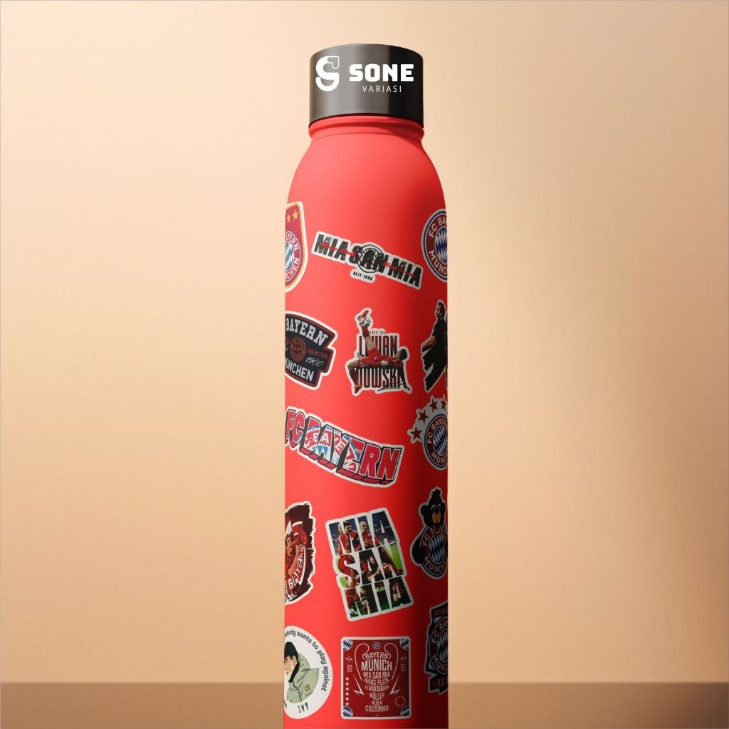 

Sticker Pack BAYER MUNCHEN Waterproof Aesthetic- Untuk Laptop, Motor, Dan Helm - Paper Stationery