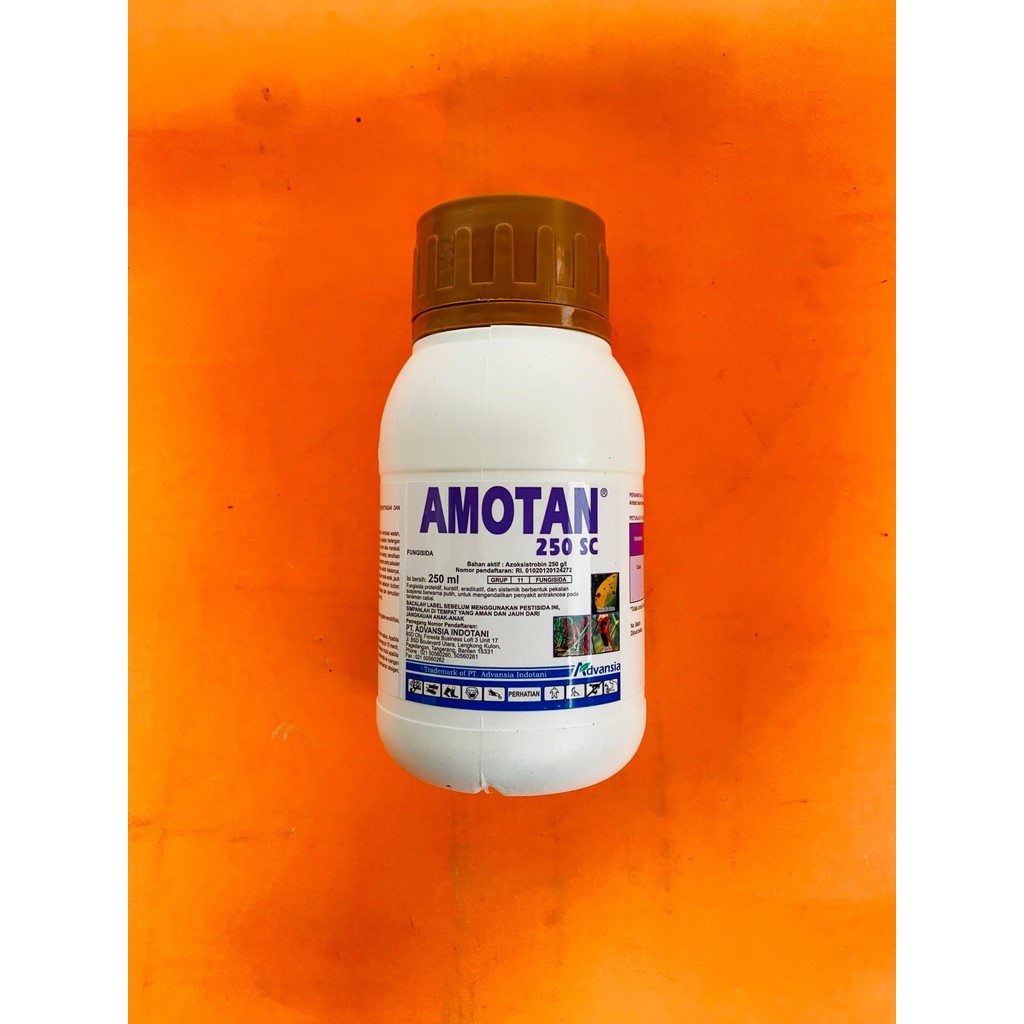 Fungisida sistemik untuk patek cabai AMOTAN 250SC isi 250ml dari ADVANSIA