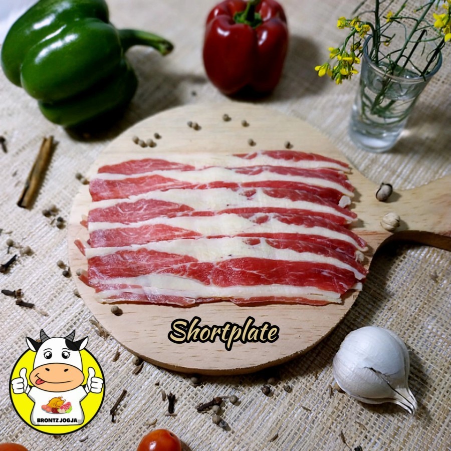 

SHORTPLATE US SLICE 500GR - DAGING SAPI IMPORT - BRONTZ JOGJA