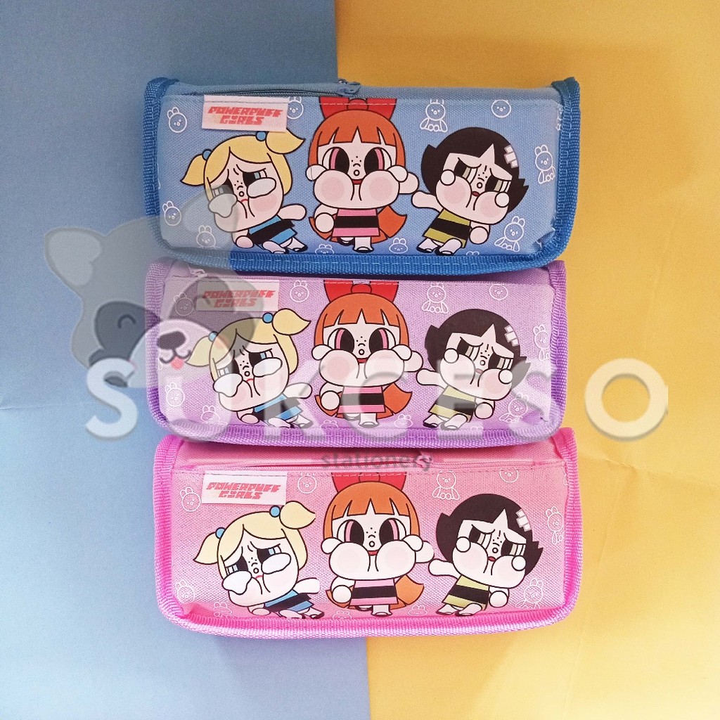

Fancy Tempat Pensil Karakter Power Puff Girl 5022 RANDOM - Pencil Case
