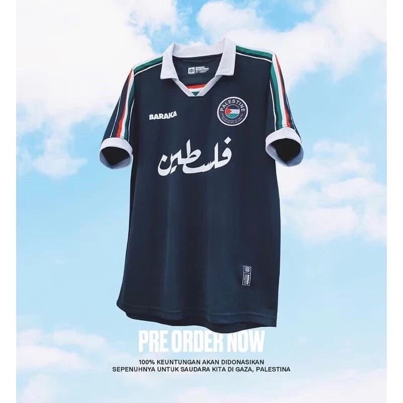 Jersey Free Palestine by Baraka X .Feast full printingCO