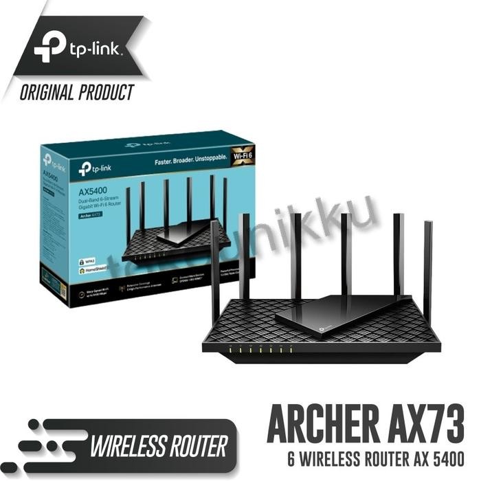 Tp-link Archer AX73 AX5400 Wifi 6 Wireless Router Tplink AX 73 AX 5400