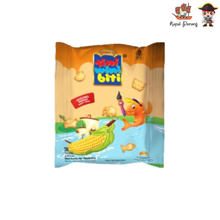 

Tini Wini Biti Biskuit Anak 30 gram - Jagung Manis