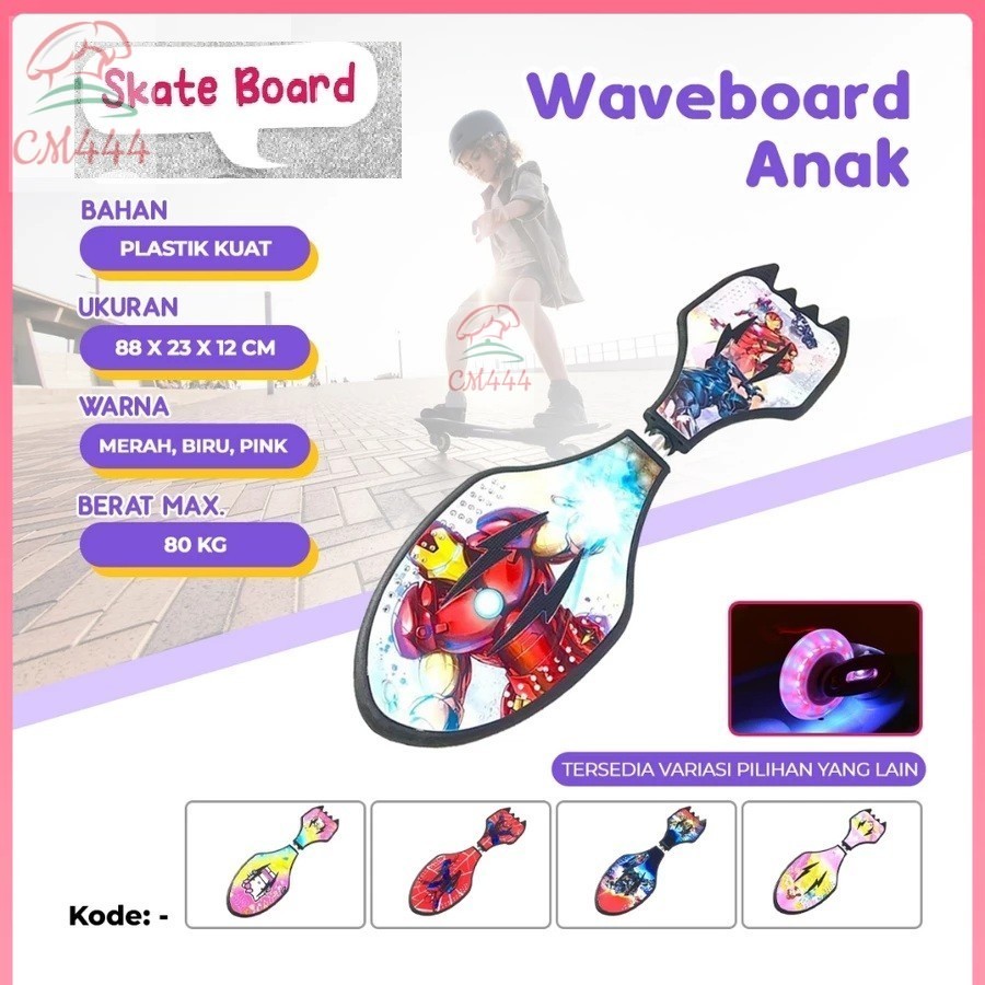 WAVE SKATEBOARD GOYANG SNakeboard