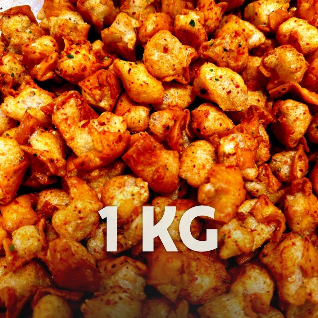 

[ 1KG/500GR/250GR ] Siomay Mini Kering Pedas Daun Jeruk Cap Sinar Fajar / Siomay Pedas Daun Jeruk