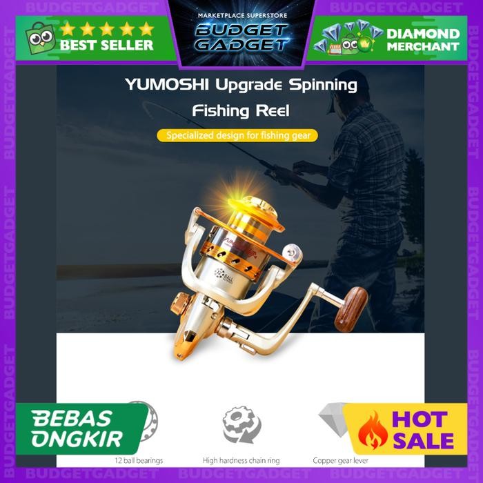 YUMOSHI EF1000 Reel Pancing 12 Ball Bearing