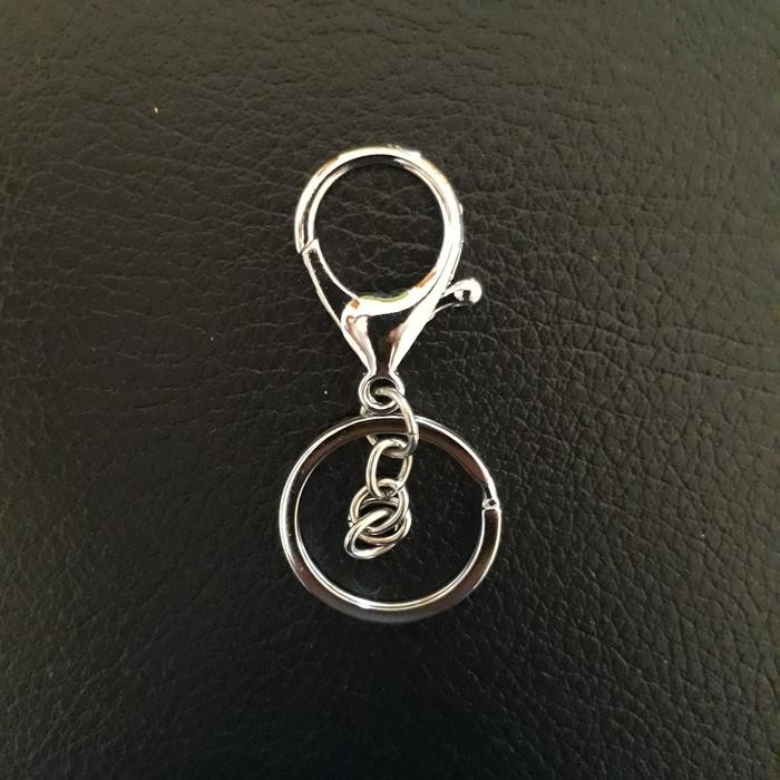 Lobster Clasp + Keychain Ring(Kokot Udang+gantungan kunci)