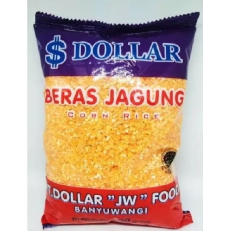 

Beras Jagung Dollar 2kg isi 4 pcs @500gr