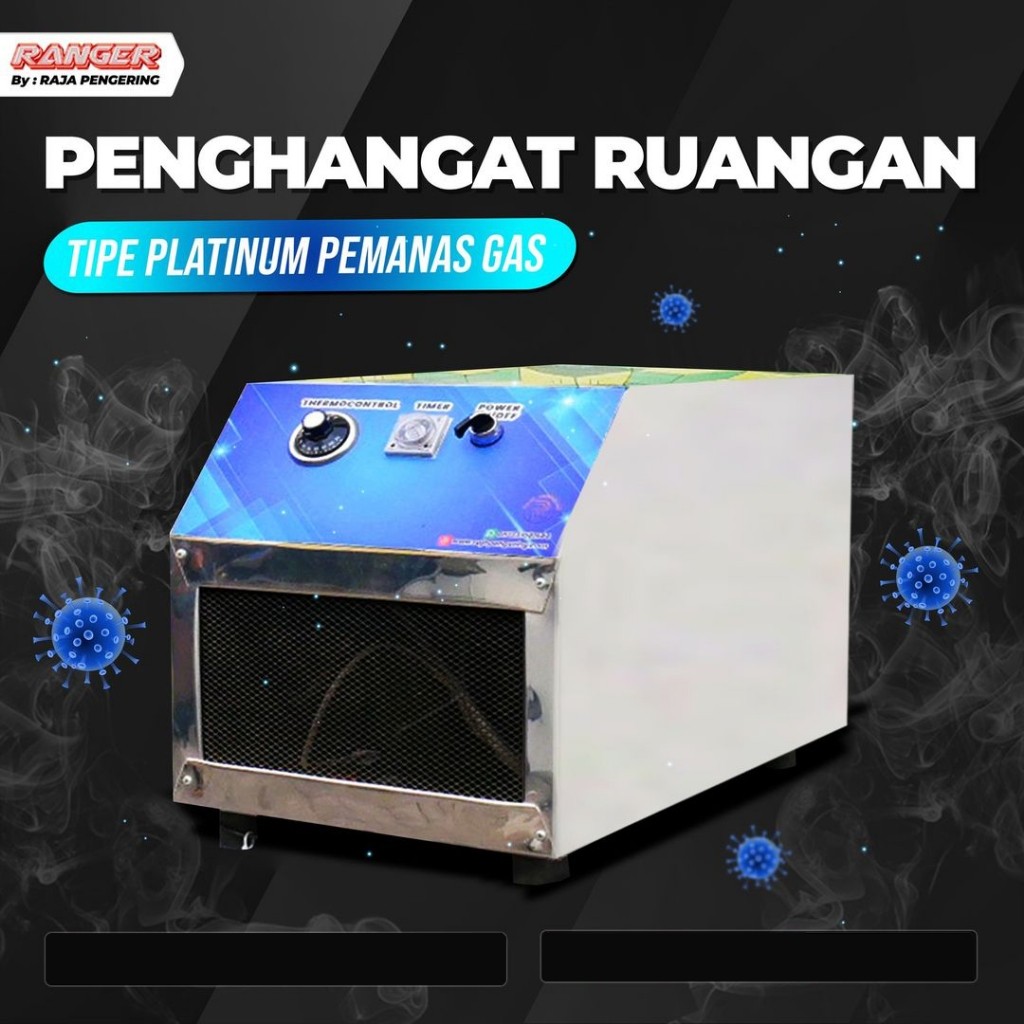 Pemanas Ruangan Platinum Blower Tipe Gas - Penghangat Ruangan kandang Pengering Pakaian CO