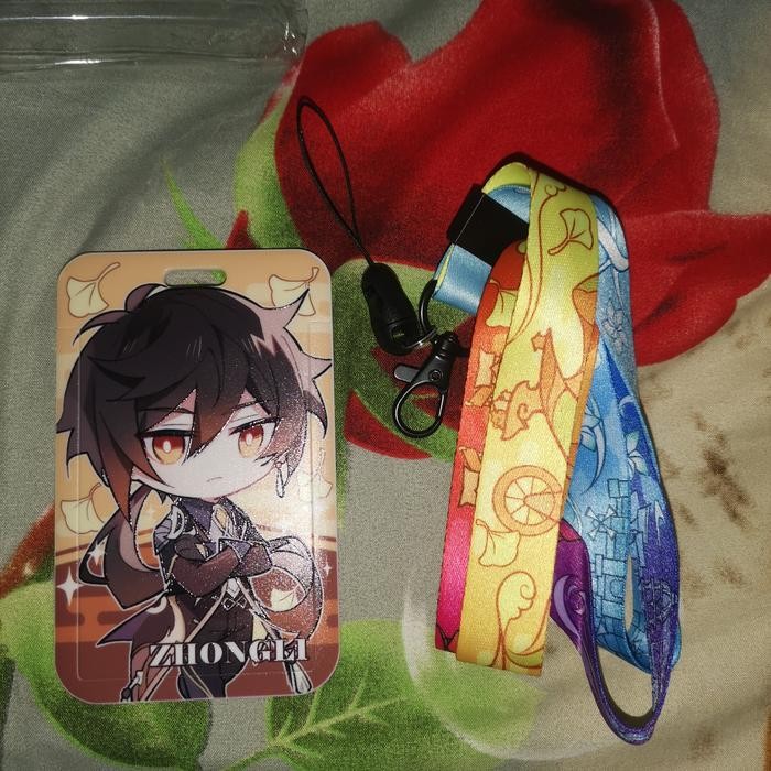 

Novice Nametag Card Genshin Impact Zhongli Fanmade