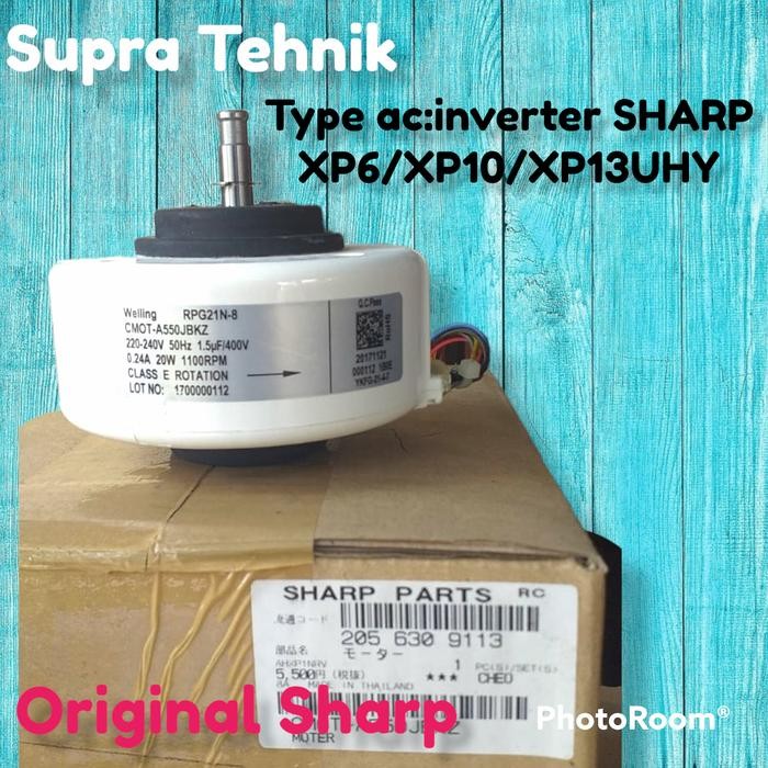 ANW57 FAN MOTOR INDOOR AC SHARP INVERTER XP6/10/13UHY ORIGINAL