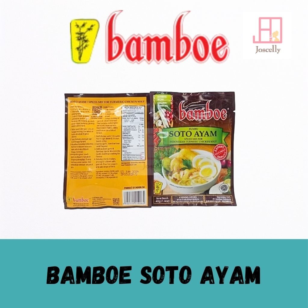 

JOSCELLY.ID BAMBOE Bumbu Soto Ayam