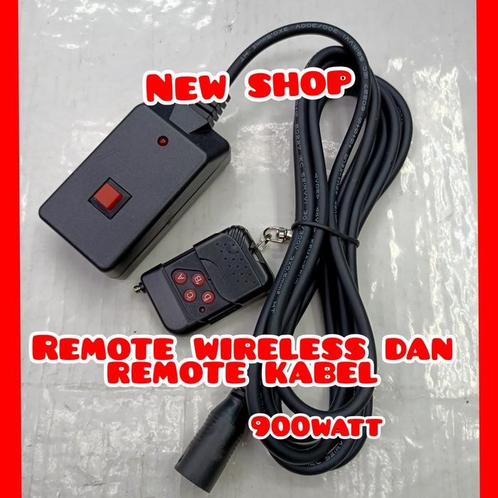 Remote Mesin Asap/fog machine 900wat