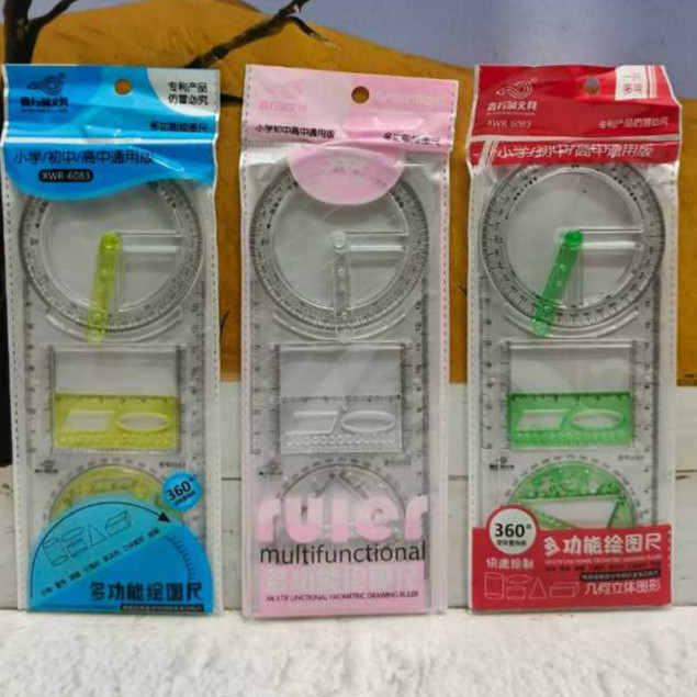 

PENGGARIS GARISAN RULER MULTIFUNCTIONAL XWR-6083 banyak guna fungsi