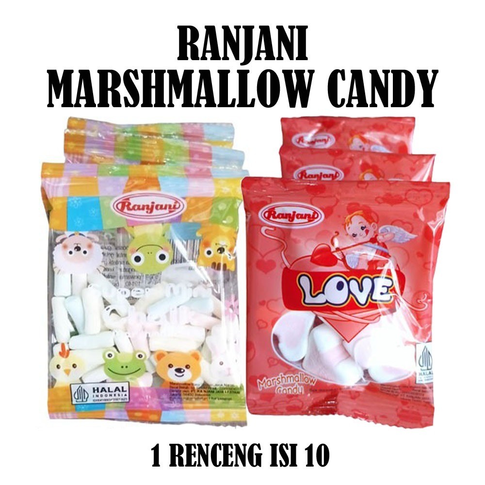 

RANJANI MARSHMALLOW CANDY LOVE / MINI CHALK RENCENG ISI 10