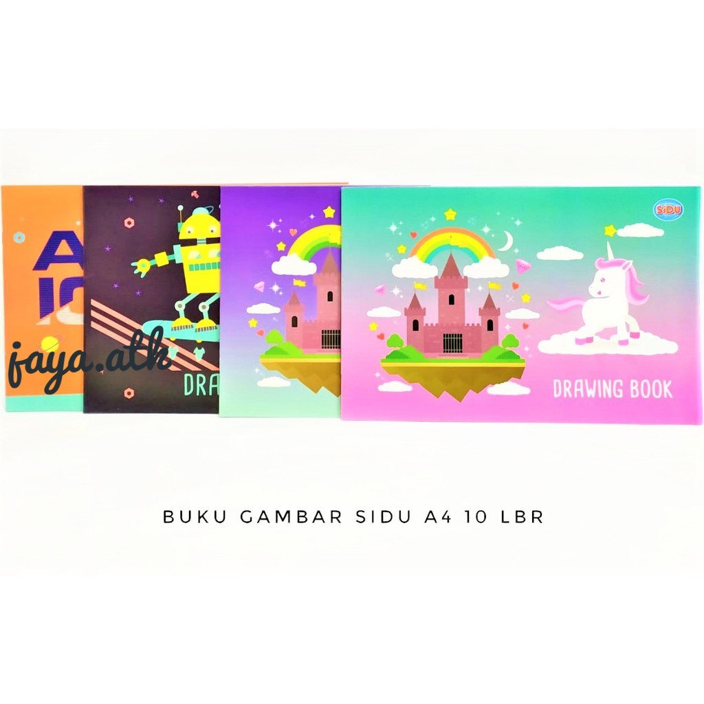 

BUKU GAMBAR A4 SIDU BUKU BELAJAR MENGGAMBAR 10 LEMBAR SINAR DUNIA SIDU - SAN BWI