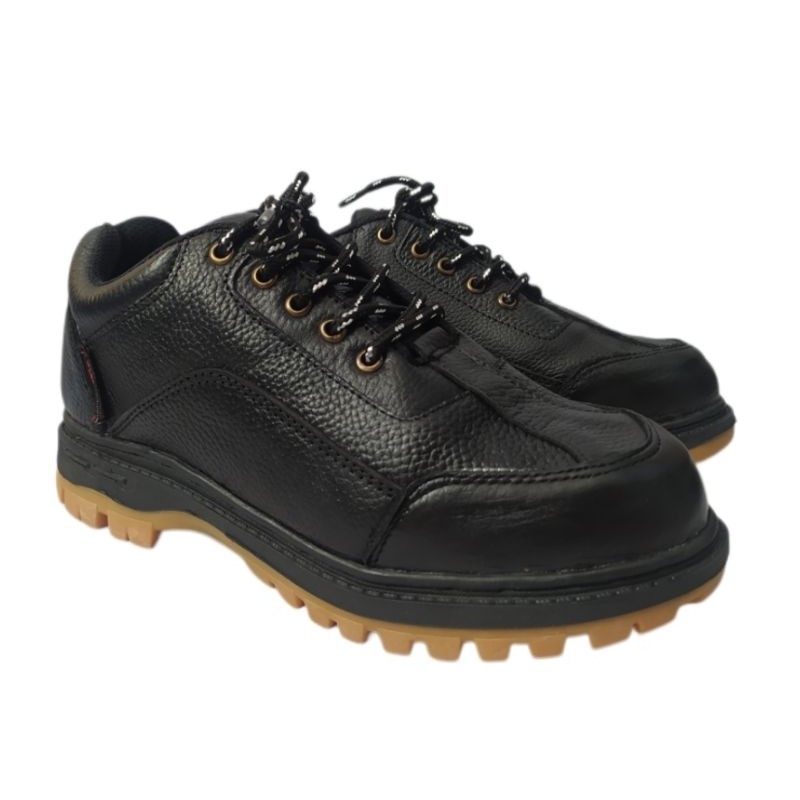 Sepatu Safety Kulit Asli Sepatu Safety Pria Safety Pria Ujung Besi Sepatu Sefty Pria Sepatu Septi Uj