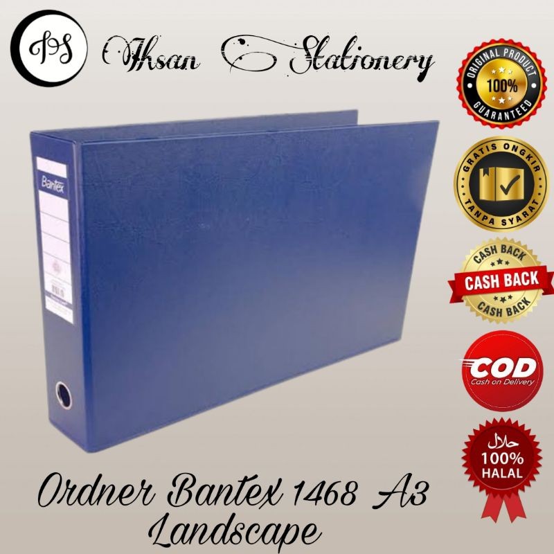 

Ordner Bantex 1468 A3 Landscape (1 Pcs)