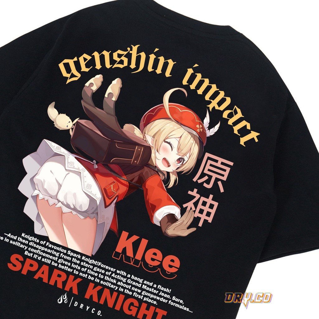 KAOS KLEE GENSHIN IMPACT (MONDSTADT) unisex- KAOS PRIA