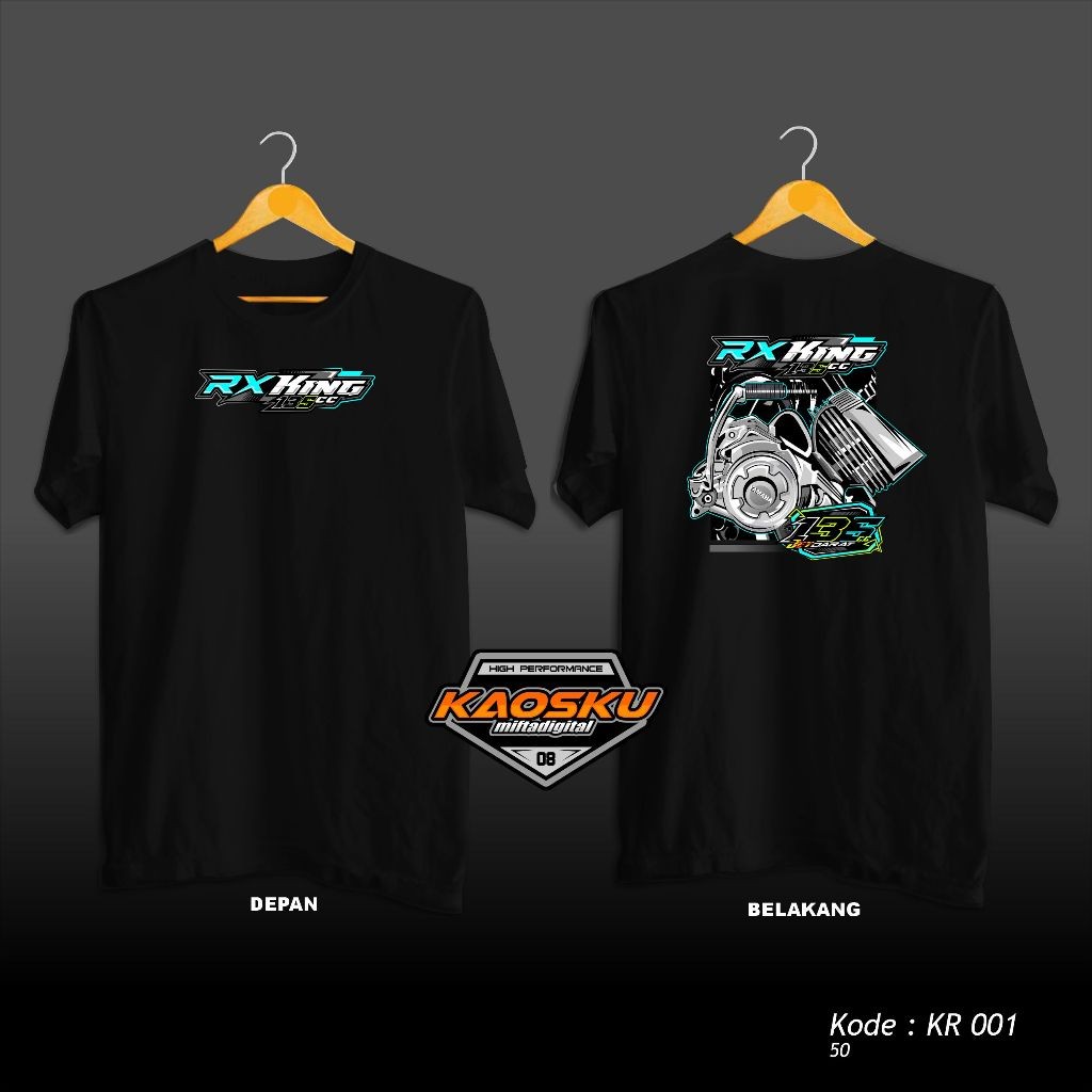 T-shirt RX King 135cc Jet Darat | Koas Racing 2 Tak Lovers