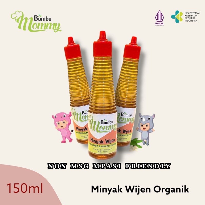 

MINYAK WIJEN , SAOS ORGANIK BEBAS MSG DAN BEBAS GMO SEHAT UNTUK BAYI