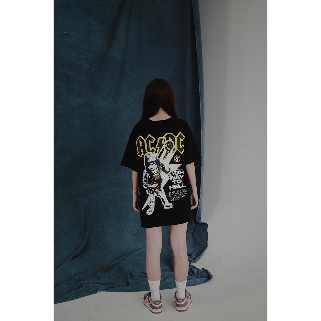 SCAPP | ACDC HWTH | OVERSIZED TEE